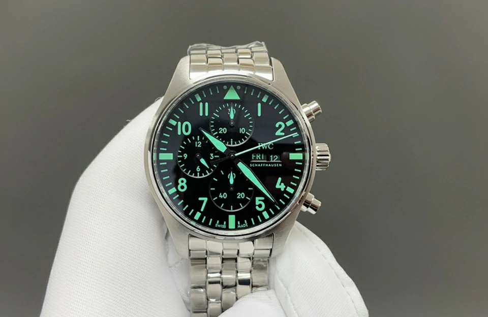高仿 iwc 哪裡買最便宜​飛行員計時碼錶 IW378006 主圖片