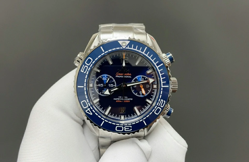 復刻歐米茄手錶​​海馬系列​ Planet Ocean 600米 215.30.46.51.03.001 主圖片