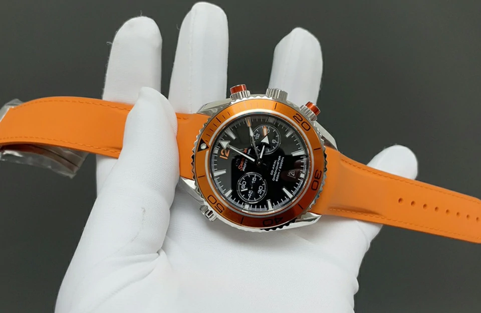 高仿歐米茄機械錶​海馬系列​ Planet Ocean 600米 232.32.46.51.01.001 主圖片