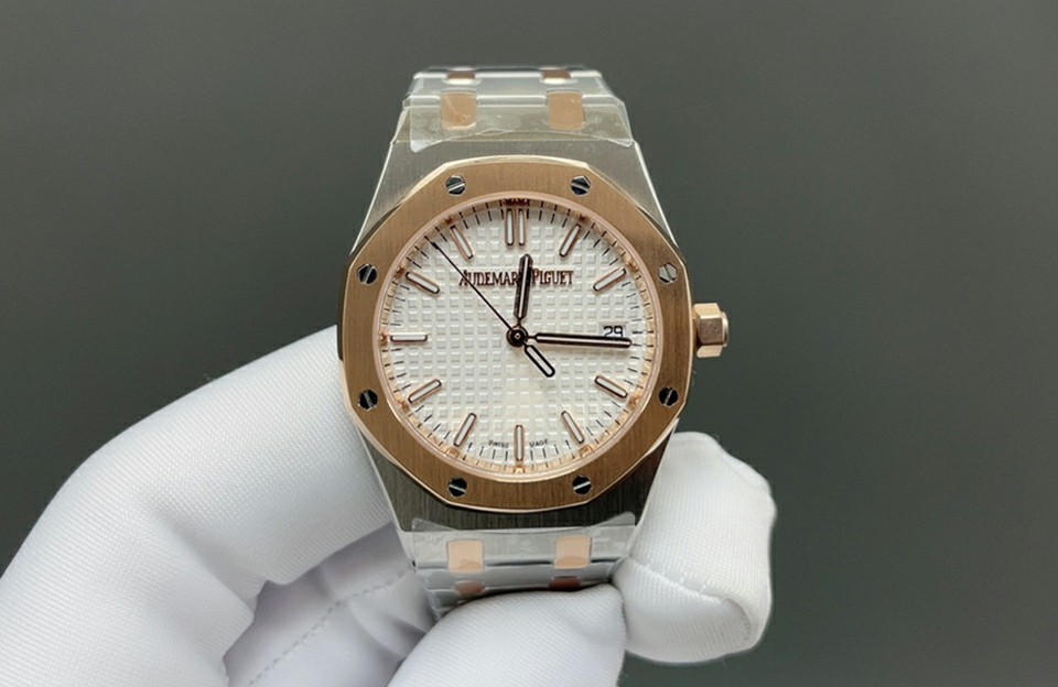 B7廠復刻 ap 手錶真假​全自動機械女錶​​ 77450SR.OO.1361SR.02 主圖片