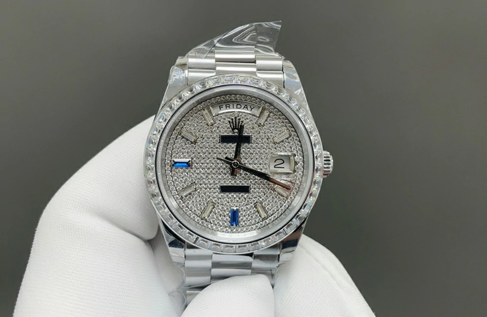 8+廠復刻勞力士手錶 Day-Date 40 m228396tbr-0021 主圖片