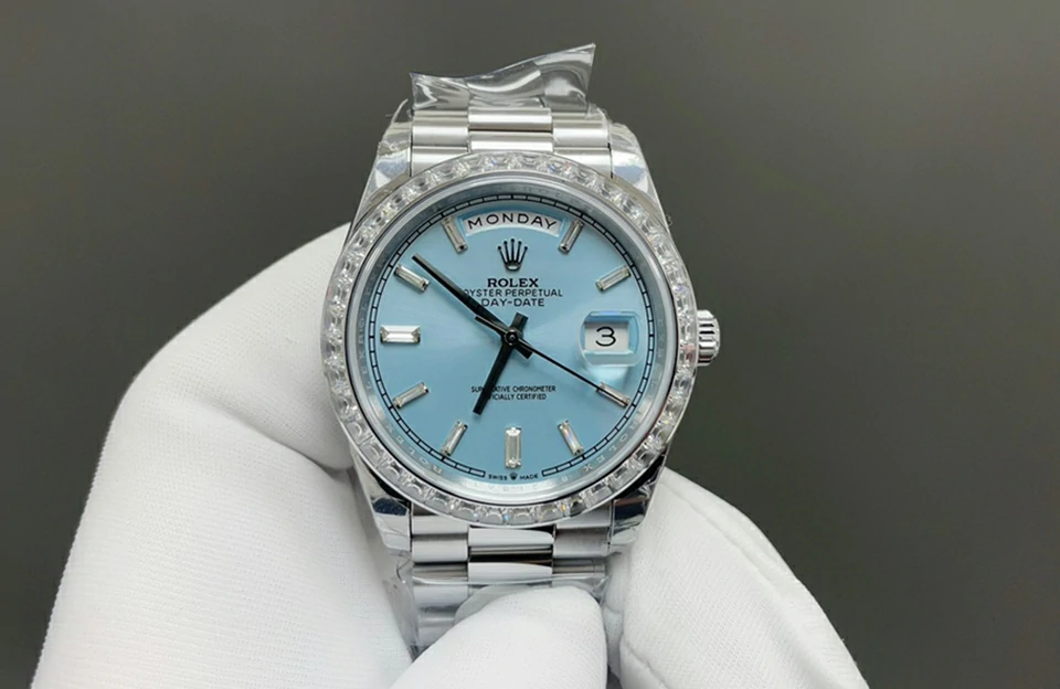 8+廠復刻勞力士官網價錢 Day-Date 40 m228396tbr-0002 主圖片