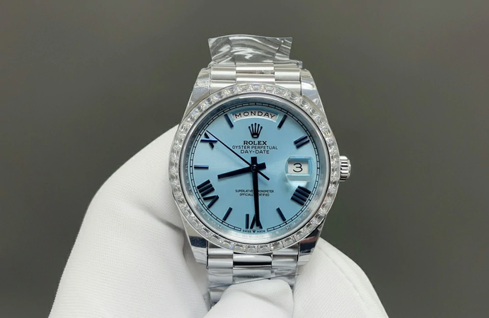 8+廠復刻勞力士入門款價錢 Day-Date 40 m228396tbr-0004 主圖片