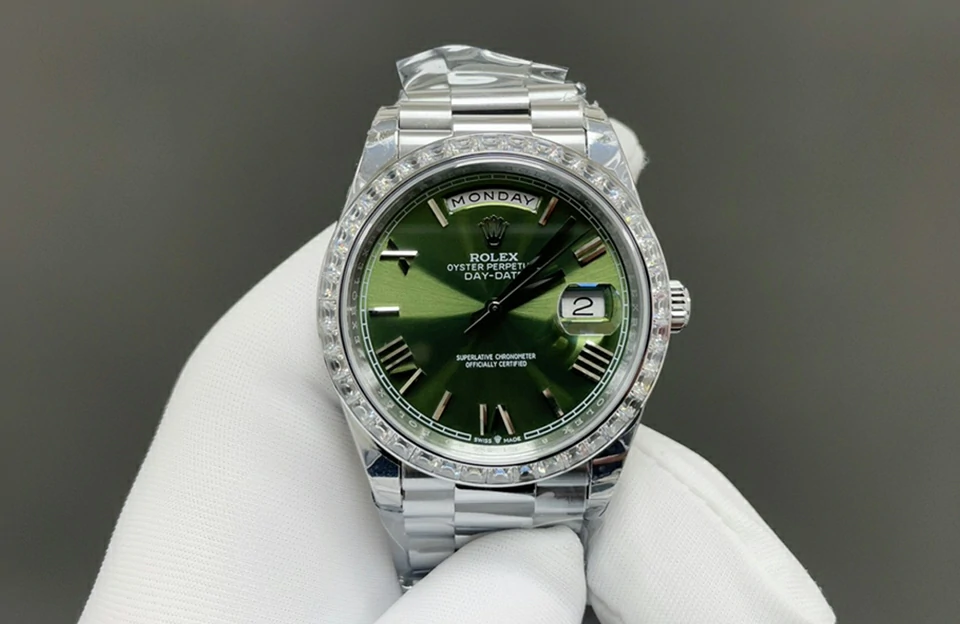 8+廠復刻勞力士手錶價錢 Day-Date 40 m228396tbr-0020 主圖片