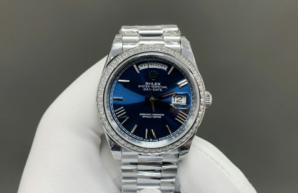 8+廠復刻勞力士機械錶​​​ Day-Date 40 228349rbr-0005 主圖片